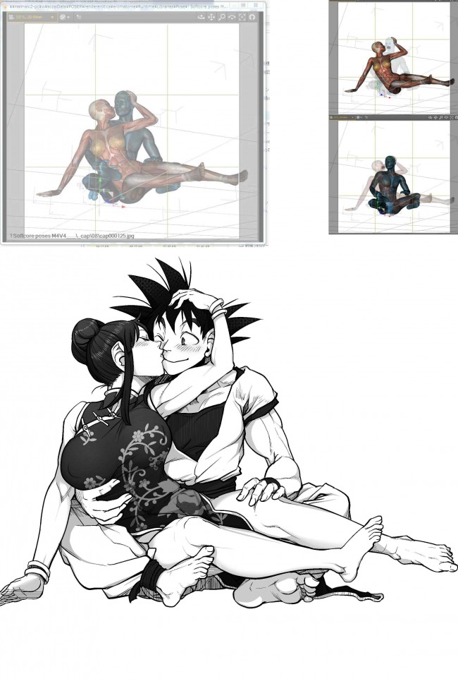 ドラゴンボールの悟空とチチがイチャイチャエッチしたりセックスしてるエロ画像ですｗｗｗｗｗｗｗｗｗｗｗｗｗｗｗｗｗ-pn003
