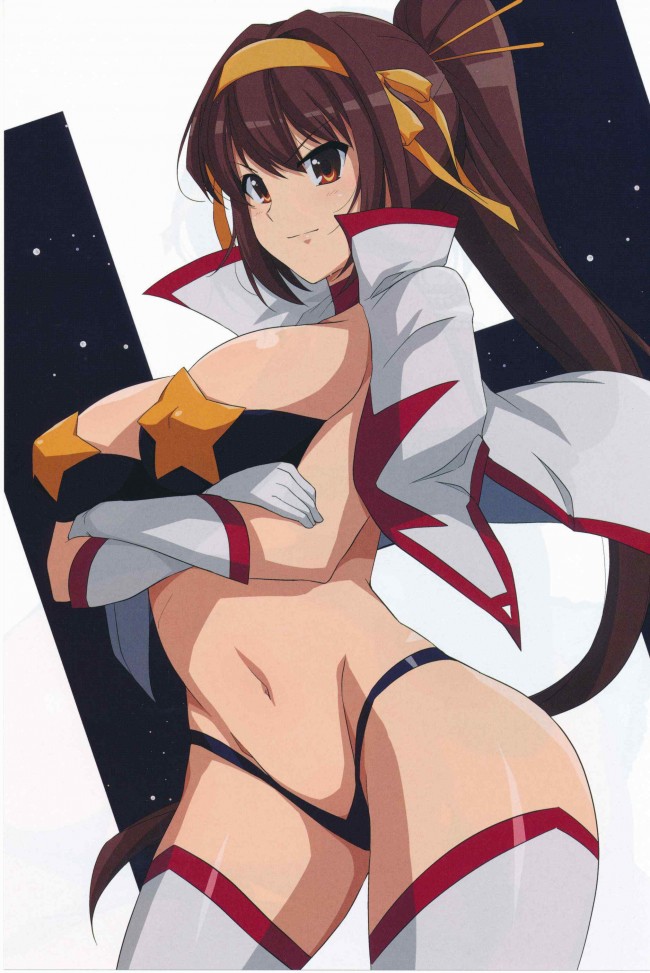 涼宮ハルヒの憂鬱のハルヒさんのエロ画像をフルカラーでみれば-pn016