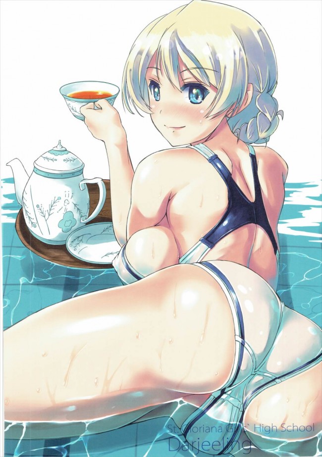 ガルパン女子たちのエッチな水着姿とか下着姿とかフルカラーでｗｗｗ-12