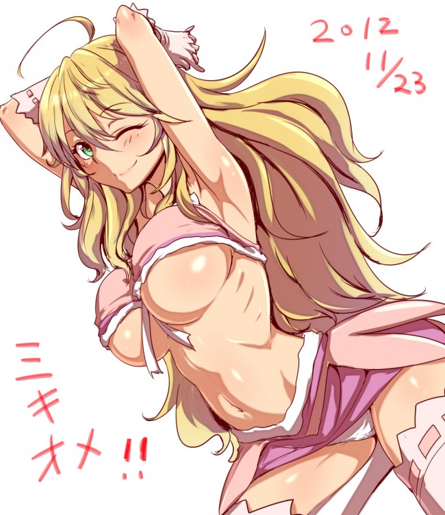 アイマスのエロ画像キター！我那覇響と水谷絵理と星井美希のエロ画ｗ-6
