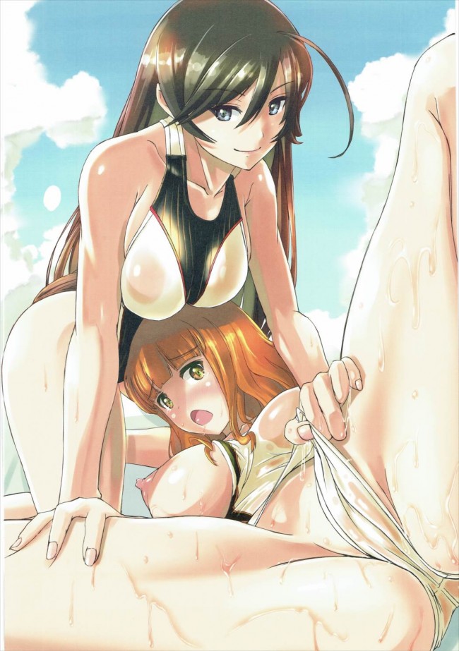 ガルパン女子たちのエッチな水着姿とか下着姿とかフルカラーでｗｗｗ-4