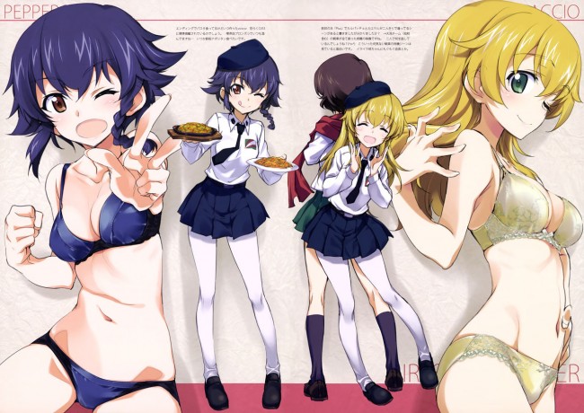 ガルパン女子たちのエッチな水着姿とか下着姿とかフルカラーでｗｗｗ-28