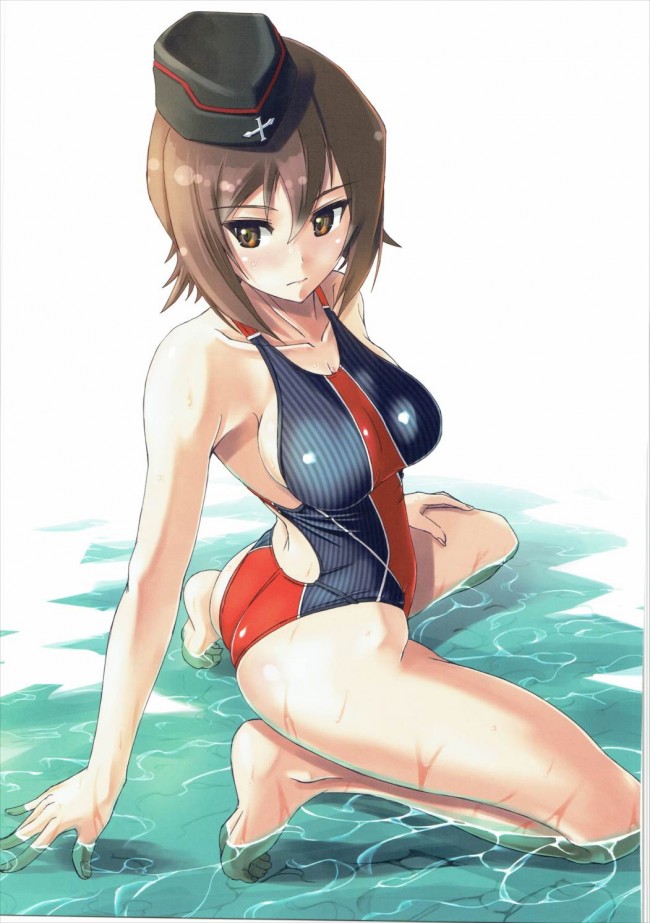 ガルパン女子たちのエッチな水着姿とか下着姿とかフルカラーでｗｗｗ-21