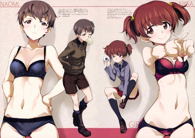 ガルパン女子たちのエッチな水着姿とか下着姿とかフルカラーでｗｗｗ-5