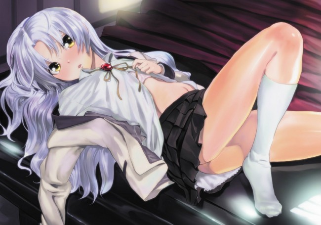 【エンジェル ビーツ】のフルカラーエロ画像！天使のカナデちゃんがメインでユリもちょいちょいおるｗｗｗ-30