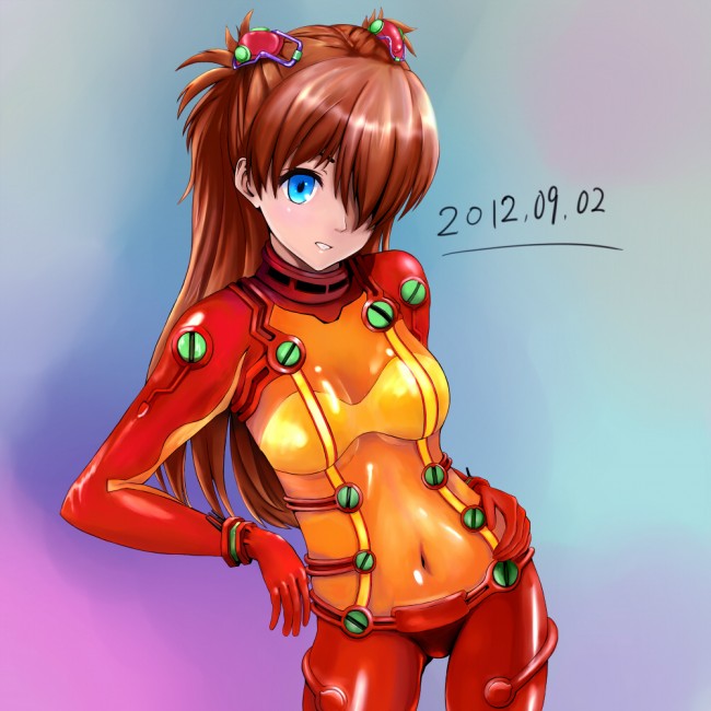 【エロ同人・エロ漫画】エヴァのアスカさんメインのフルカラーエロ画像ｗｗｗ-25