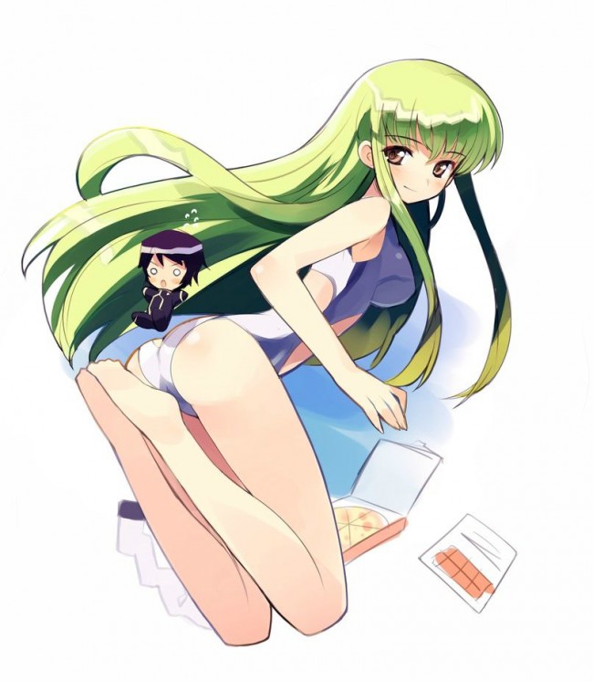 コードギアスのフルカラーエロ画像！カレンとシーツーがメインでたまにユフィとかシャーリーとかいるよｗｗｗｗｗｗｗｗｗｗｗ (76)