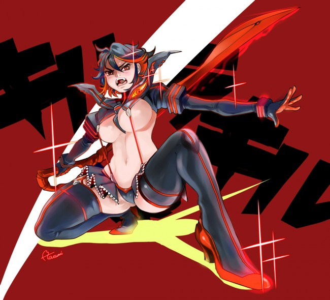 キルラキルのフルカラーエロ画像キター！纏リュウコをメインで100枚オーバーｗｗｗｗｗｗｗｗｗｗｗｗｗｗｗｗｗｗｗｗｗ 111