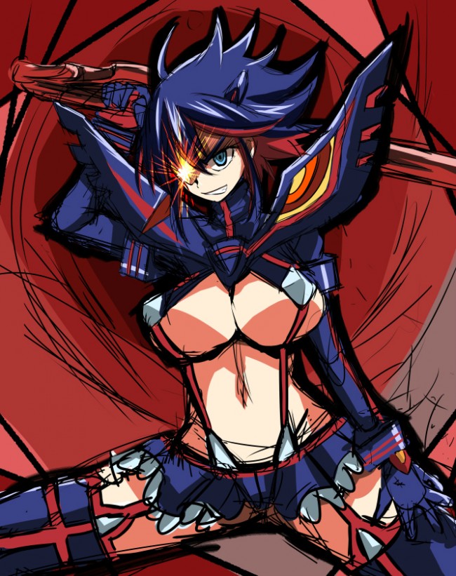 キルラキルのフルカラーエロ画像キター！纏流子がたいりょうｗｗｗｗｗｗｗｗｗｗｗｗｗｗｗｗｗｗｗｗｗｗｗｗ 81