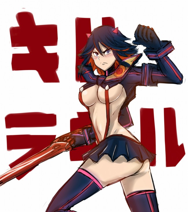 キルラキルのフルカラーエロ画像キター！纏流子がたいりょうｗｗｗｗｗｗｗｗｗｗｗｗｗｗｗｗｗｗｗｗｗｗｗｗ 9