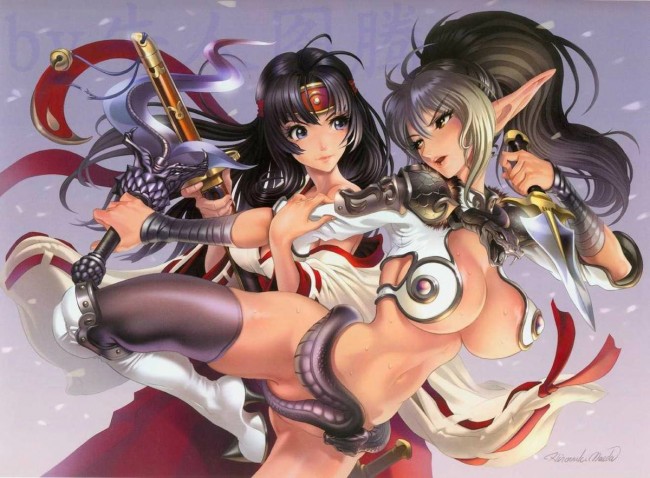 【エロ同人誌】クイーンズブレイドのフルカラーエロ画像キター！とりあえず、100枚くらいｗｗｗｗｗｗｗｗｗｗｗｗｗｗｗｗｗｗｗｗｗ (13)