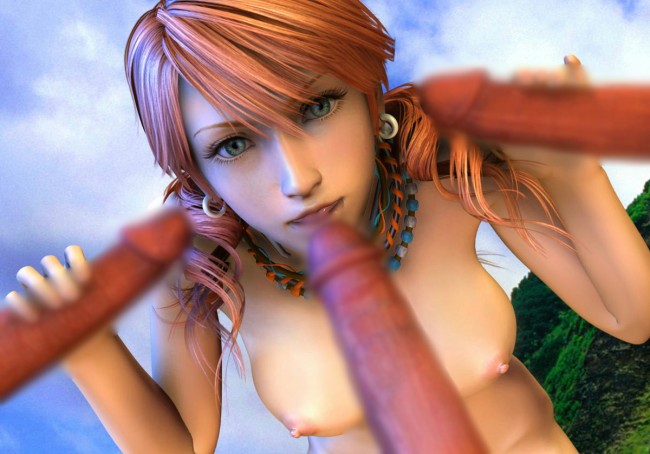 【エロ同人・エロ漫画】FFシリーズのフルカラーエロ画像キター！3D仕様でライトニングさんとかティファとイロイロｗｗｗｗｗｗｗｗｗｗｗｗｗｗｗ (6)