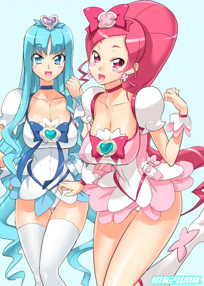 プリキュアのフルカラーエロ画像キタ！もー誰が誰だかわけわからん！ (17)
