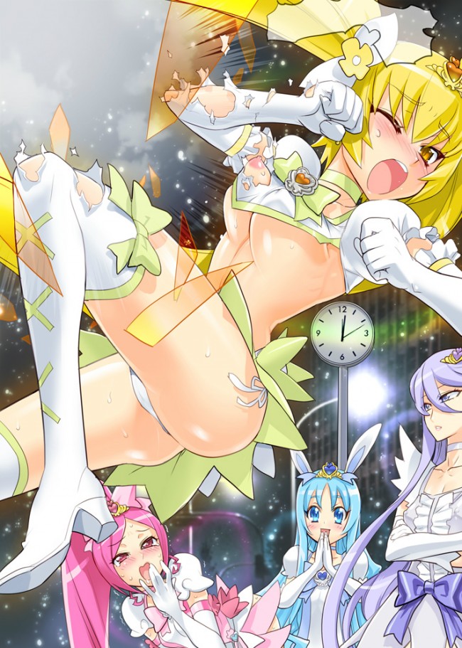 プリキュアのフルカラーエロ画像キタ！もー誰が誰だかわけわからん！ (22)