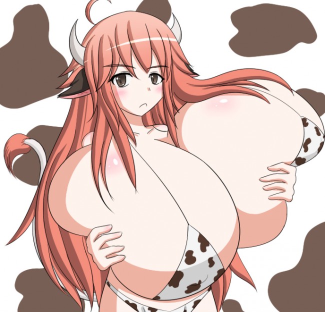 モンスター娘のいる日常のフルカラーエロ画像！巨乳好きにはいいと思うｗｗｗ (72)