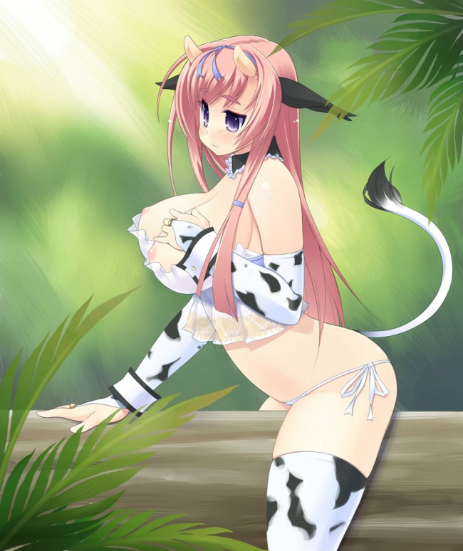 モンスター娘のいる日常のフルカラーエロ画像！巨乳好きにはいいと思うｗｗｗ (83)