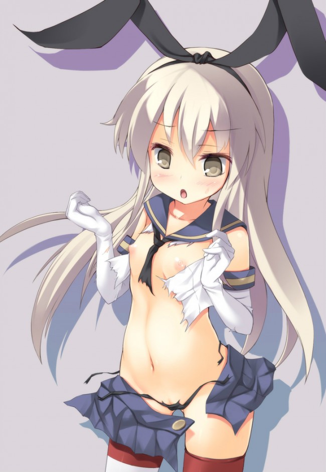 艦これ（艦隊これくしょん）のエッチな画像キター！島風ちゃんをちちまししたロリ巨乳いたらどうするよｗｗｗｗｗｗｗｗ (47)