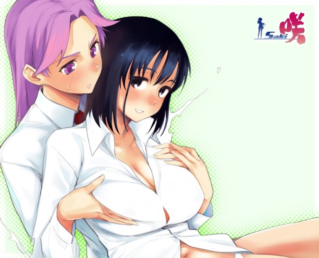 咲-Saki-のフルカラーエロ同人キター！ノドッチの巨乳はエッチくてヤバイｗｗｗｗｗｗｗｗｗｗｗｗ (62)