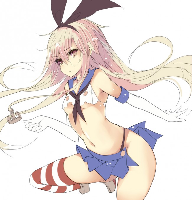 艦これ（艦隊これくしょん）のエッチな画像キター！島風ちゃんをちちまししたロリ巨乳いたらどうするよｗｗｗｗｗｗｗｗ (41)