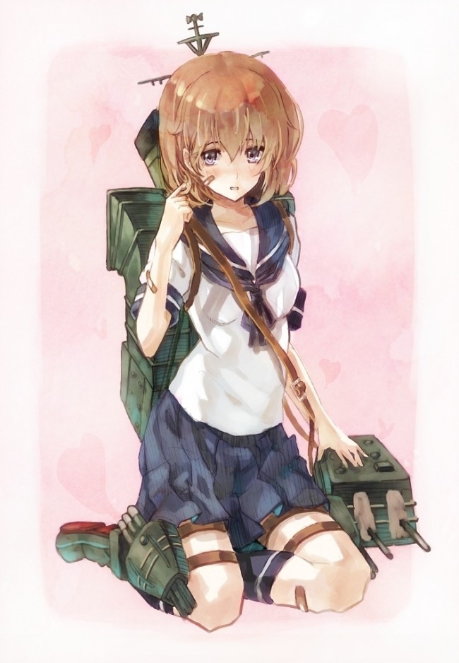 艦コレのフルカラーエロ画像キター！ロリッコに武器を身に着けさせるとか反則だろｗｗｗｗｗｗｗ (55)