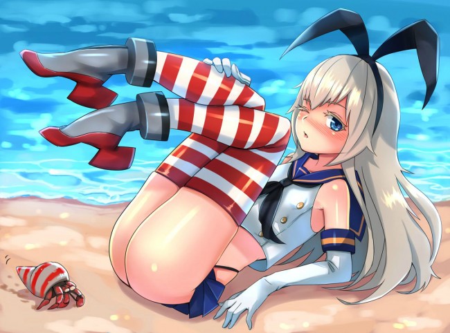 艦これ（艦隊これくしょん）のフルカラーエロ画像キター！エッチな艦娘たちの中に仲間外れがいるよｗｗｗｗｗｗｗ (3)