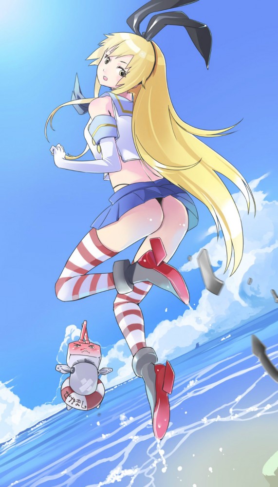  艦これ（艦隊これくしょん）のフルカラーエロ画像キター！エッチな艦娘たちの中に仲間外れがいるよｗｗｗｗｗｗｗ (27)