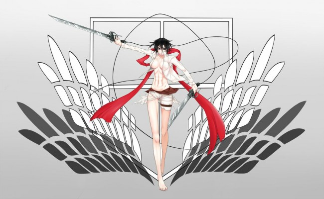 進撃の巨人のフルカラーエロ同人キター！ミカサとエッチしたら大変そうｗｗｗｗｗｗｗｗｗｗｗ (33)