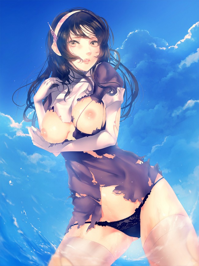 艦隊これくしょん（艦これ）のフルカラー同人キター！巨乳の艦娘はお好きですかーｗｗｗｗｗｗｗｗｗｗｗｗｗ (47)