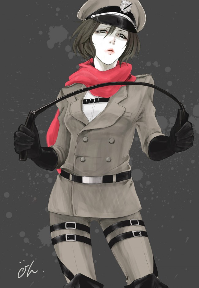 進撃の巨人のフルカラーエロ同人キター！たとえミカサでも腹筋が割れすぎていたらドン引きするよねｗｗｗｗｗｗｗｗｗ (18)