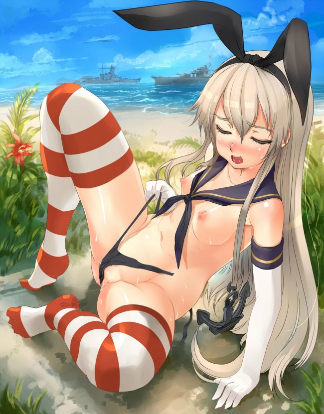  艦これ（艦隊これくしょん）のフルカラーエロ画像キター！島風ちゃんっていいよねｗｗｗｗｗｗｗｗｗ (72)