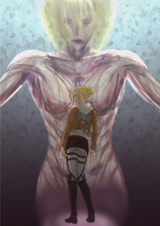 進撃の巨人のフルカラーエロ画像キター！女型の巨人っていいからだしてるよなｗｗｗｗｗｗｗｗｗｗｗｗｗｗｗｗｗｗ (25)