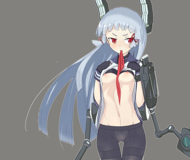  艦これ（艦隊これくしょん）のフルカラーエロ画像キター！エッチな艦娘たちの中に仲間外れがいるよｗｗｗｗｗｗｗ (51)