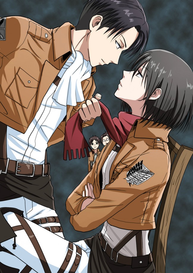 進撃の巨人のフルカラー同人キター！ミカサだけじゃなくてちょいちょいＢＬっぽいのが入っていますｗｗｗｗｗｗｗｗ (19)