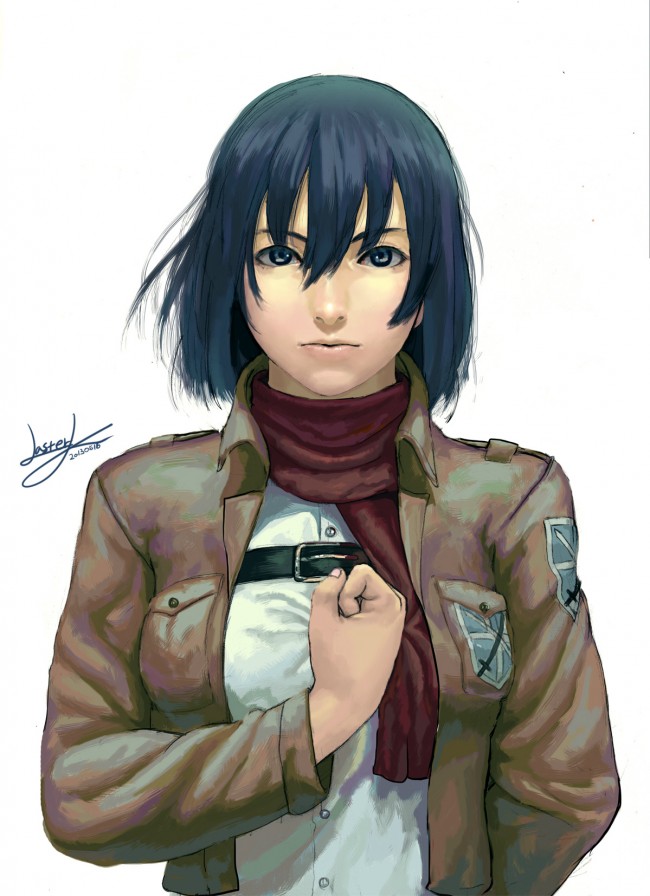 進撃の巨人のフルカラー同人キター！ミカサだけじゃなくてちょいちょいＢＬっぽいのが入っていますｗｗｗｗｗｗｗｗ (55)