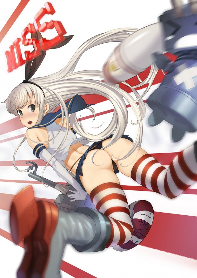 艦コレのフルカラーエロ画像キター！ロリッコに武器を身に着けさせるとか反則だろｗｗｗｗｗｗｗ (23)