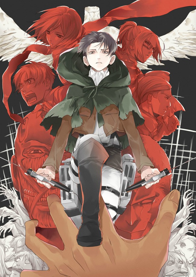 進撃の巨人のフルカラー同人キター！ミカサだけじゃなくてちょいちょいＢＬっぽいのが入っていますｗｗｗｗｗｗｗｗ (50)