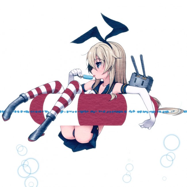  艦これ（艦隊これくしょん）のフルカラーエロ画像キター！エッチな艦娘たちの中に仲間外れがいるよｗｗｗｗｗｗｗ (40)