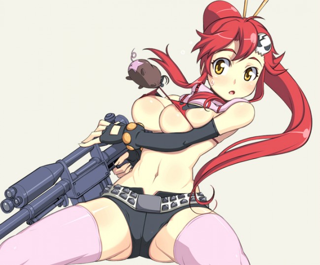 天元突破グレンラガンのフルカラーエロ同人キター！ヨーコの巨乳にいいねｗｗｗｗｗｗｗｗｗｗｗｗｗｗ (54)
