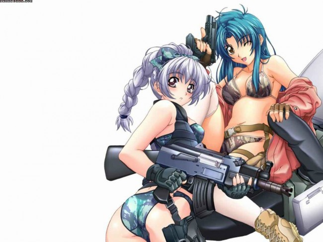 フルメタのフルカラーエロ画像キター！千鳥かなめとテレサ・テスタロッサがメインかな～ (15)