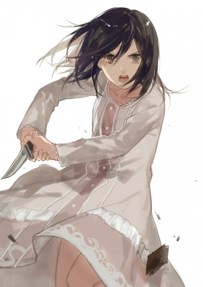 進撃の巨人のフルカラー同人キター！ミカサだけじゃなくてちょいちょいＢＬっぽいのが入っていますｗｗｗｗｗｗｗｗ (41)