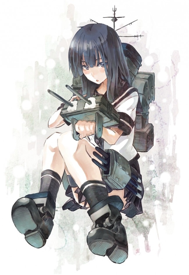 艦コレのフルカラーエロ画像キター！ロリッコに武器を身に着けさせるとか反則だろｗｗｗｗｗｗｗ (54)