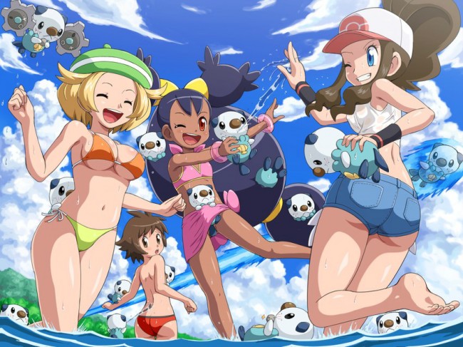 ポケモンのフルカラーエロ画像キターー！ロリなのに巨乳とかヤバイｗｗｗｗｗｗｗｗｗｗｗ (15)