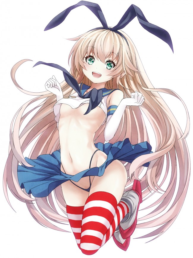 艦これ（艦隊これくしょん）のエッチな画像キター！島風ちゃんをちちまししたロリ巨乳いたらどうするよｗｗｗｗｗｗｗｗ (76)