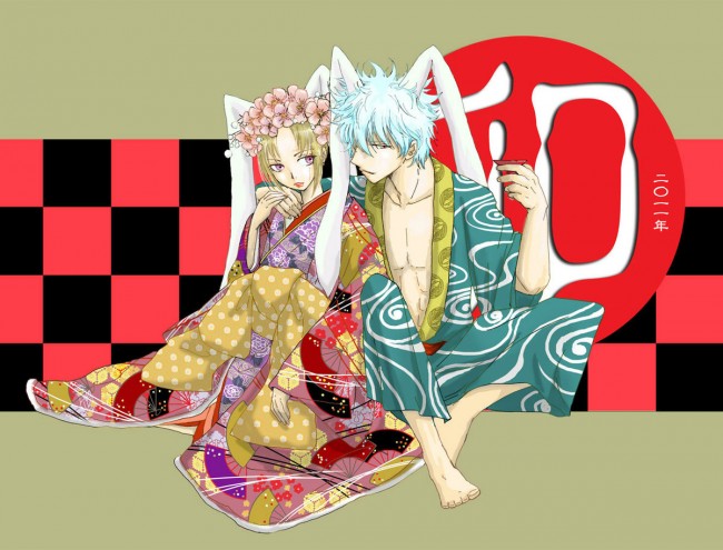銀魂のフルカラーエロ画像キタ！銀さんとツクヨがエッチしまくりのロリカワな神楽ちゃんがいたりとかｗｗｗｗｗｗｗ (6)
