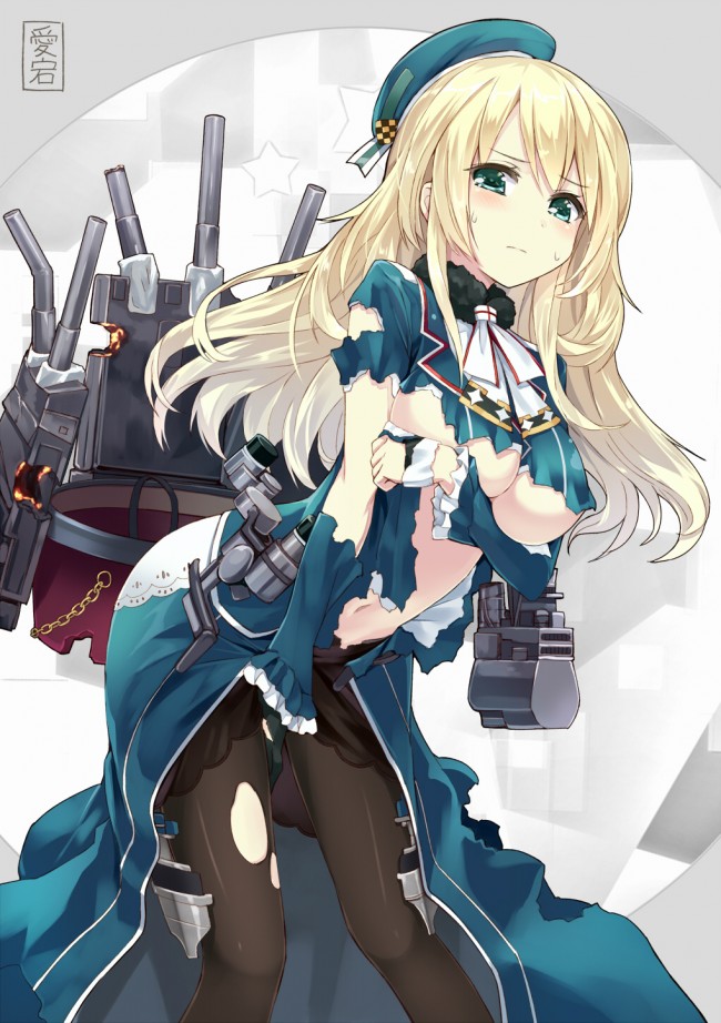 艦隊これくしょん（艦これ）のフルカラーエロ画像だお！愛宕さんにドクドクしたいｗｗｗｗｗｗｗｗｗｗｗｗｗ (24)