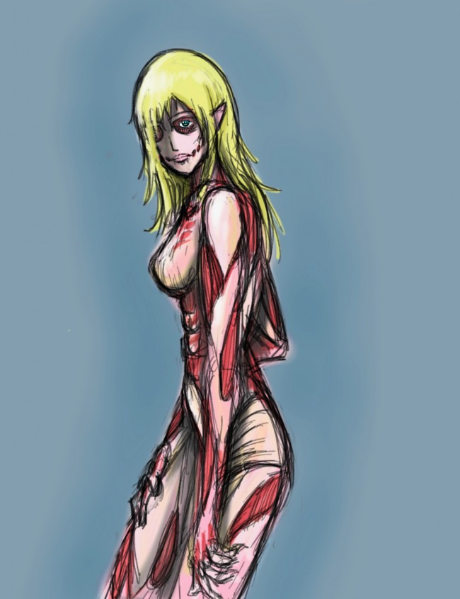 進撃の巨人のフルカラーエロ画像キター！女型の巨人っていいからだしてるよなｗｗｗｗｗｗｗｗｗｗｗｗｗｗｗｗｗｗ (62)