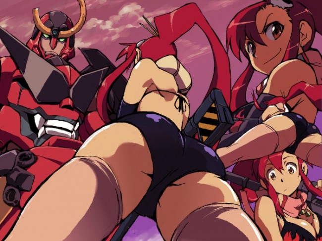 天元突破グレンラガンのフルカラーエロ同人キター！ヨーコさんの巨乳の挟まれたいｗｗｗｗｗｗｗｗｗｗｗｗｗｗｗ (35)