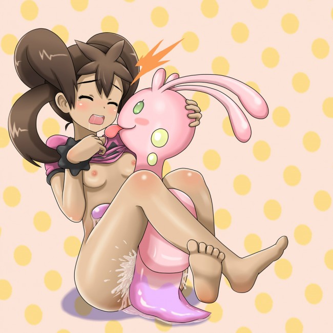ポケモンのフルカラーエロ画像ですよ！ロリカワな巨乳ちゃんいっぱいｗｗｗｗｗｗｗｗｗｗｗｗｗ (21)