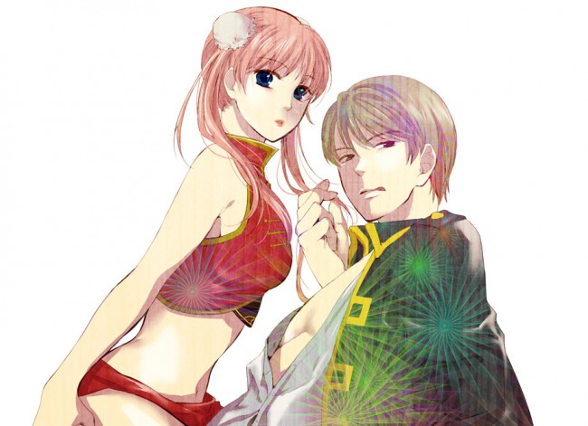 銀魂のフルカラーエロ画像キタ！銀さんとツクヨがエッチしまくりのロリカワな神楽ちゃんがいたりとかｗｗｗｗｗｗｗ (37)