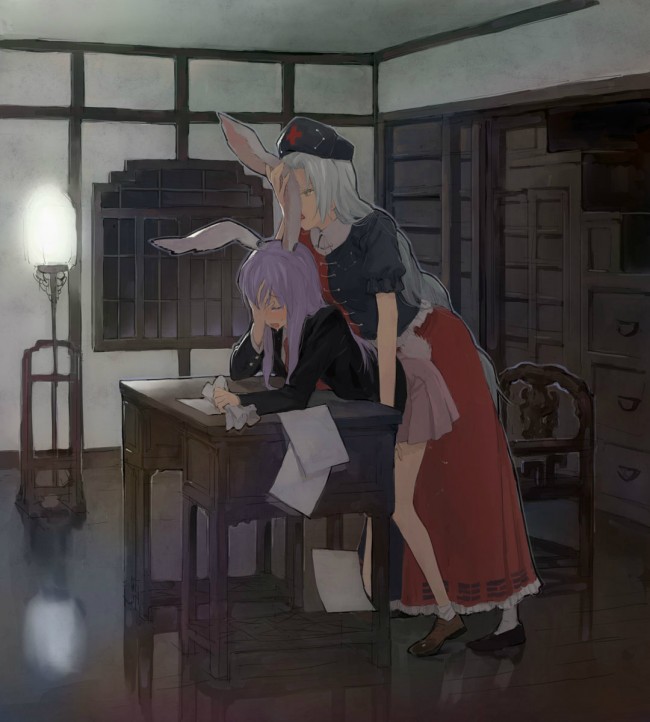  東方Projectのフルカラーエロ漫画同人キター！イナバは最高ですｗｗｗｗｗｗｗｗｗｗｗｗｗｗ (9)